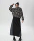 Black Mesh Layered Skirt